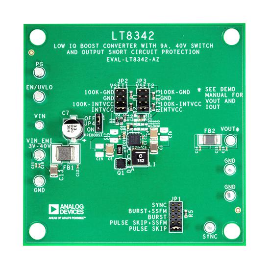 ANALOG DEVICES EVAL-LT8342-AZ Evaluation Board, LT8342RV