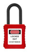 MULTICOMP PRO MP014039 Safety Padlock, Nylon (Polyamide), 6.2mm Dia Shackle, Nylon Shackle, -30 &deg;C to 120 &deg;C