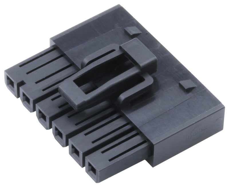 MOLEX 215913-1006 Connector Housing, Mini-Fit Max 215913 Series, Receptacle, 6 Ways, 4.2 mm