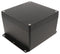 HAMMOND 1550Z139FBK Metal Enclosure, w/ Flange, Instrument, Diecast Aluminium, 159 mm, 159 mm, 102 mm, IP66, IP67, IP68