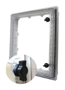 FIBOX AR IPW 108 W T INSPECTION WINDOW, 10" X 8", IP66, PC