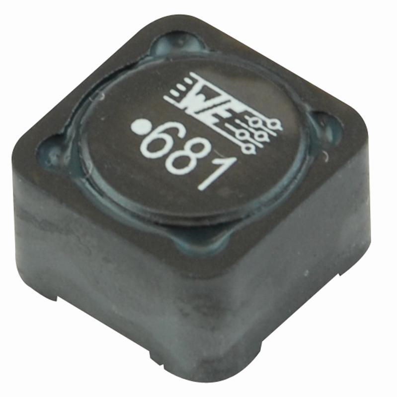 WURTH ELEKTRONIK 744770268 Power Inductor (SMD), 680 &micro;H, 700 mA, Shielded, 800 mA, WE-PD Series