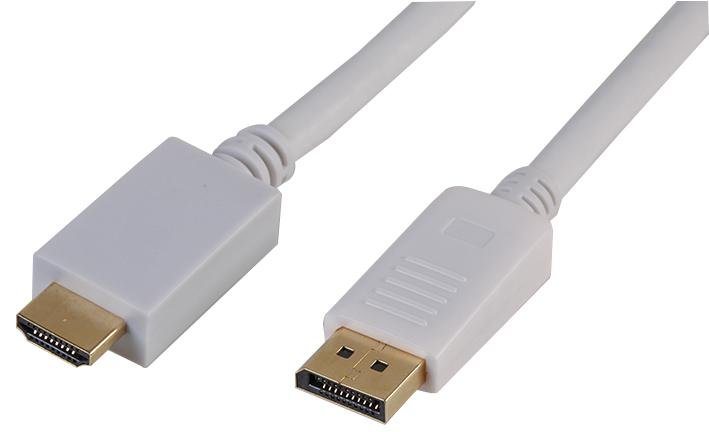 PRO SIGNAL PSG04051 LEAD DP MALE TO HDMI MALE 1M