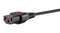 SCHAFFNER - TE CONNECTIVITY IL13-C14-H05-3100-100 Mains Power Cord, w/ Locking System, IEC 60320 C14 to IEC 60320 C13, 1 m, 10 A, 250 VAC, Black