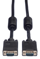 ROLINE 11.04.5660 Computer Cable, D Subminiature H/D Plug, VGA, 15 Way, D Subminiature H/D Plug, VGA, 15 Way, 33 ft