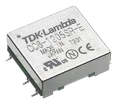 TDK-LAMBDA CC6-2405SR-E CC6-2405SR-E Isolated Surface Mount DC/DC Converter ITE 2:1 6 W 1 Output 5 V 1.2 A