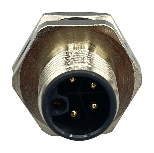 NORCOMP 859-LP5-103R004 SENSOR CONN, M12, 5POS, PLUG, PANEL