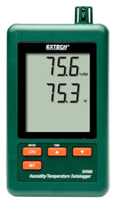 EXTECH INSTRUMENTS SD500 Data Logger, Temperature & Humidity, 1 Channel, SD Card, LCD