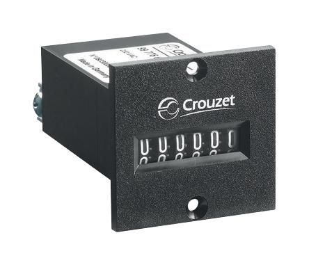 CROUZET 99776602 Impulse Counter, 6 Digit, 4 mm, 115 VAC
