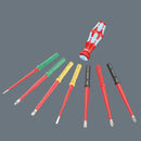 WERA K K VDE 3065 IS PZ 1 X 157MM TIE SB Interchange Screwdriver, VDE, Pozidriv, Stainless Steel, PZ 1 x 157 mm