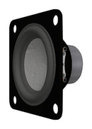 PUI AUDIO AS06504PS-X-R Speaker, 80 Hz to 20 kHz, 4 ohm, 20 W, 88 dB, Square, Panel Mount