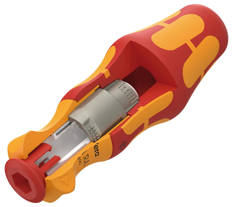 WERA 05057490001 Blade Holder, VDE Interchangeable Blades, 115mm Length, Screwdriver