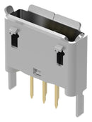 GCT USB3106-30-0230-A USB Connector, Micro USB Type AB, USB 2.0, Receptacle, 5 Ways, Through Hole Mount, Vertical