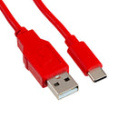 USB-A to USB-C Cable - 1m, USB 2.0 (Flexible Silicone)