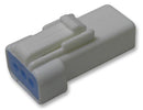 JST / JAPAN SOLDERLESS TERMINALS 03R-JWPF-VSLE-S Connector Housing, Waterproof IPX7, JWPF, Receptacle, 3 Ways, 2 mm, JWPF Series Receptacle Contacts