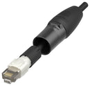 NEUTRIK NE8MXR-B-TOP Modular Connector, 0, RJ45 Plug, 1 x 1 (Port), 8P8C, Cat6, IP65, Cable Mount
