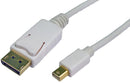 PRO SIGNAL CDLMDP-102 LEADMINI DP TO DISPLAYPORT2MWHITE