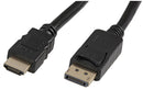 PRO SIGNAL PSG91584 LEAD DISPLAYPORT HDMI MALEMALE 5M