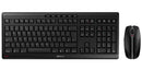 CHERRY JD-8500GB-2 Keyboard & Optical Mouse Set, Wireless RF, 2 Alkaline AA Battery, Cherry STREAM Series