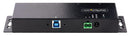 STARTECH 5G4AINDNP-USB-A-HUB Hub, 4-Port Industrial USB 3.0 5Gbps Hub, Rugged USB-A Expansion Hub, Mountable