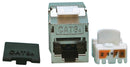 TUK SGKSMCSB RJ45 CONN, JACK, 8P8C, 1PORT, CAT6