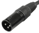 PULSE PLS00590 MIC - PATCH LEAD, 3P XLR BLACK, 5M