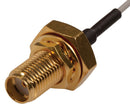 SIRETTA ASMGB020YF113S11 RF / Coaxial Cable Assembly, 6GHz Frequency, 7.9 ", 200 mm, 1.13mm, IPEX MHF5L Right Angled Plug