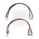Hobby Motor with Encoder - Plastic Gear (Pair, Red)