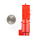 Hobby Motor with Encoder - Plastic Gear (Pair, Red)