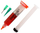 CHIP QUIK AD7-10S Adhesive, Epoxy, Red, Heat, Syringe, 10 cc