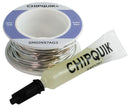 CHIP QUIK SMDIN97AG3 Solder Wire, No Clean, 143 °C Melting Temperature, 0.8mm Diameter, 97, 3 In, Ag Alloy