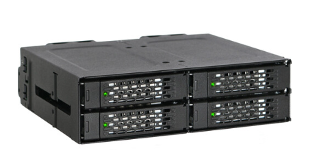 Icy Dock Tougharmor Internal Drive Enclosure For 5.25" Mini-Sas Hd Host - Black