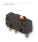 SAIA-BURGESS V4NST7UL Microswitch, Snap Action, Plunger, SPDT, Solder, 5 A, 30 VDC