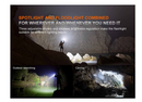 Fenix Flashlight LR35R Pro Rechargeable Flashlight with White, Red & UV Light