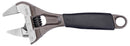 BAHCO 9031T Adjustable Wrench, Rubber Handle, 38mm Max Jaw Opening, 218mm OAL, Alloy Steel, ERGO Series