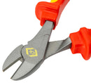 CK TOOLS T37021A 200-RND Cutter, Side, 210 mm, Diagonal, 6 mm, RedLine Series