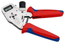 KNIPEX 97 52 63 DG A Crimp Tool, Four-Mandrel, Plier, Turned Pin and Socket Contacts