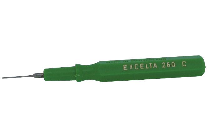 EXCELTA 260C MICRO SPATULA, GREEN .020" TIP
