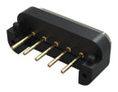 Multicomp PRO MP011979 MP011979 Magnetic Connector 5 Contacts Receptacle Straight 2.54 mm 2 A New