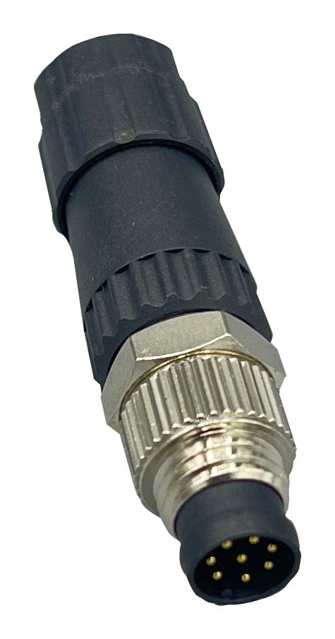 NORCOMP 854-008-103RKT4 SENSOR CONN, M8, 8POS, PLUG, CABLE