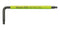 WERA 05022652001 Hex Key, 3/32 ", L Key, 56 mm