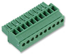 Phoenix Contact MCVW 15/10-ST-35 MCVW 15/10-ST-35 Pluggable Terminal Block 3.5 mm 10 Ways 28AWG to 16AWG 1.5 mm&Acirc;&sup2; Screw 8 A
