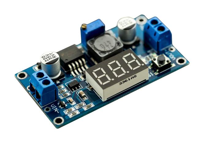 Dfrobot DFR0379 DFR0379 Buck Converter Digital Display 4V to 40V Input 1.25V 37V Output Adjustable 3A 20W