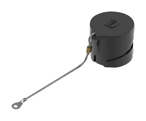 HARTING 19590201101 Dust Cap / Cover, Protection Cover, Harting Size 20 Plug Housing Connectors, Thermoplastic Body