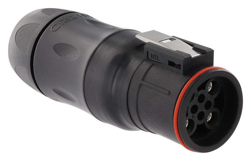 SOURIAU-SUNBANK / EATON UTL6JC164W4S High Power Connector, UTL Series, Plug, Cable Mount, Crimp