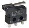 OMRON ELECTRONIC COMPONENTS J-7-V Microswitch, Subminiature, Short Lever, SPDT, Solder, 7 A, 250 VDC