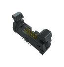 SAMTEC EHF-105-01-L-D-RA Pin Header, Right Angle, Wire-to-Board, 1.27 mm, 2 Rows, 10 Contacts, Through Hole Right Angle