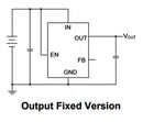 Monolithic Power Systems (MPS) MPQ2013AGQ-5-AEC1-P MPQ2013AGQ-5-AEC1-P LDO Voltage Regulator Fixed 2.5V to 40V in 600mV Dropout 5V/150mA Out QFN-EP-8