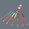 WERA K K VDE 3067 I TORX 8 X 157MM TIE SB Interchange Screwdriver, VDE, Torx, Stainless Steel, TX 8 x 157 mm