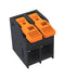 MULTICOMP PRO MP014932 Wire-To-Board Terminal Block, 10 mm, 4 Ways, 18 AWG, 6 AWG, 16 mm&sup2;, Push In